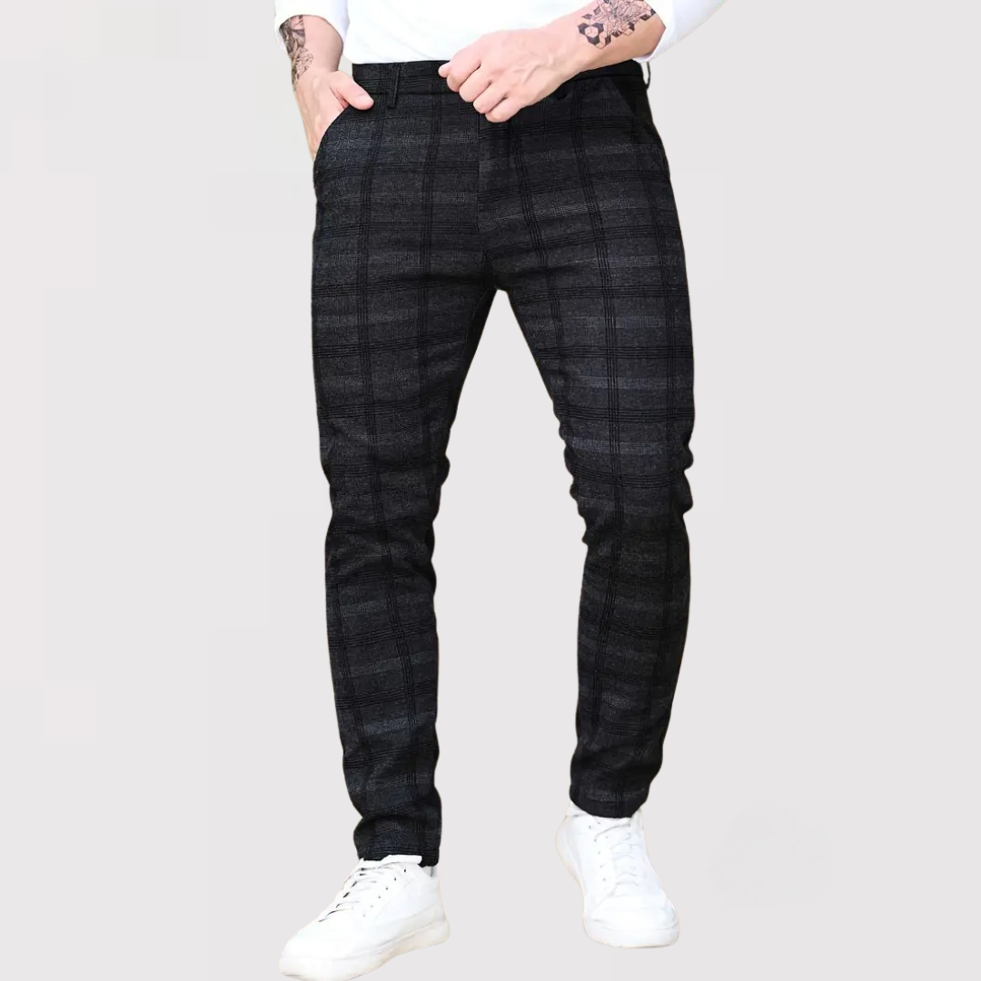 KISHIMADA | プレミアム チェック パンツ