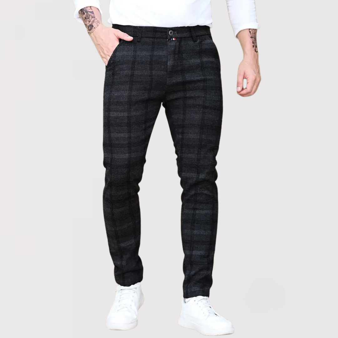 KISHIMADA | プレミアム チェック パンツ