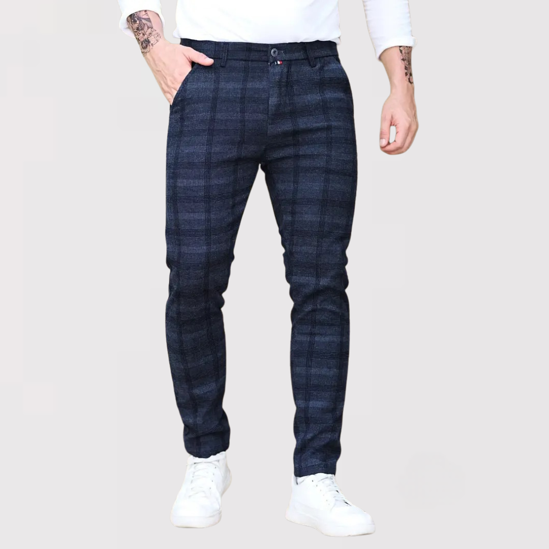 KISHIMADA | プレミアム チェック パンツ