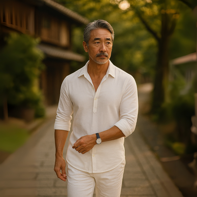 WAVE | コットンリネンシャツ