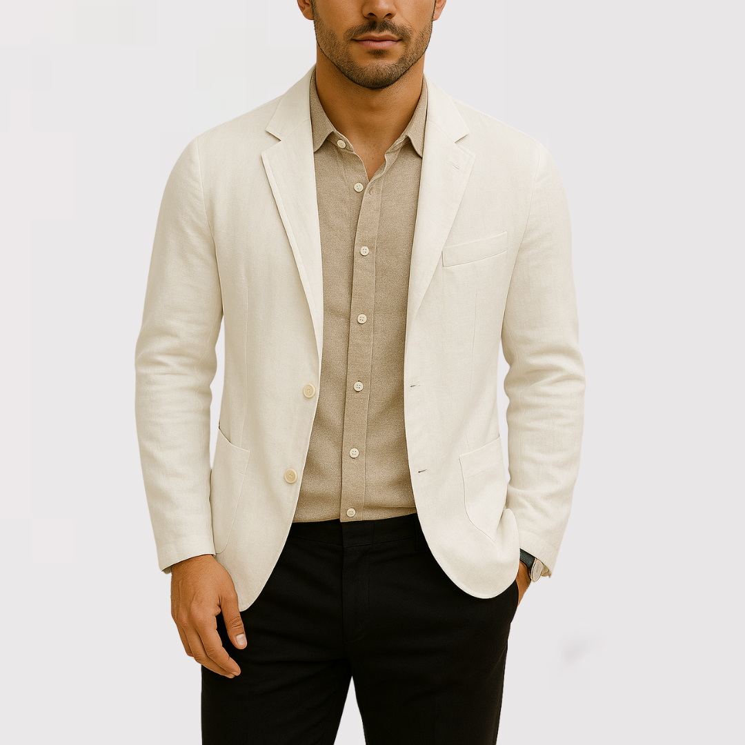LEONARD | コットンリネン混ブレザー