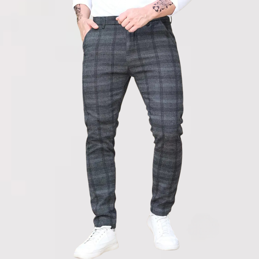 KISHIMADA | プレミアム チェック パンツ