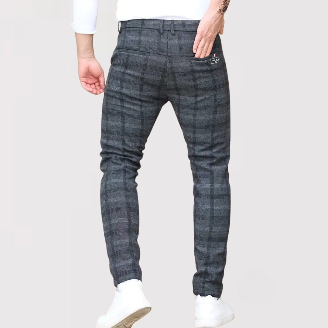 KISHIMADA | プレミアム チェック パンツ