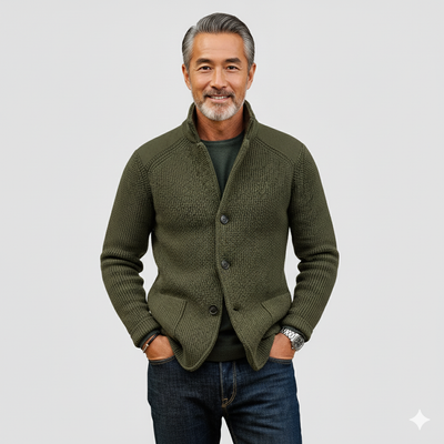 FRANCESCO | ラグジュアリーなニットカーディガン