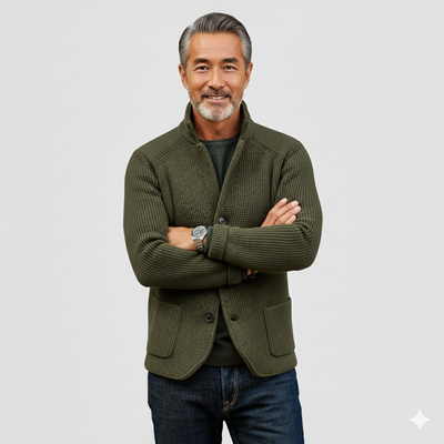 FRANCESCO | ラグジュアリーなニットカーディガン