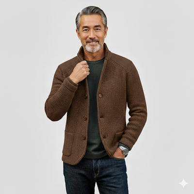 FRANCESCO | ラグジュアリーなニットカーディガン