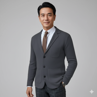 KASHIMOTO | スリムフィットカジュアルブレザー