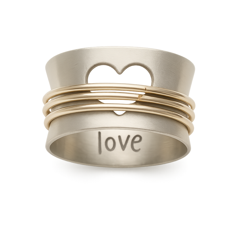 アンティーク貴重愛情リング