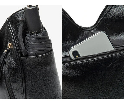 エヴリン - エレガントなレザー製ハンドバッグ