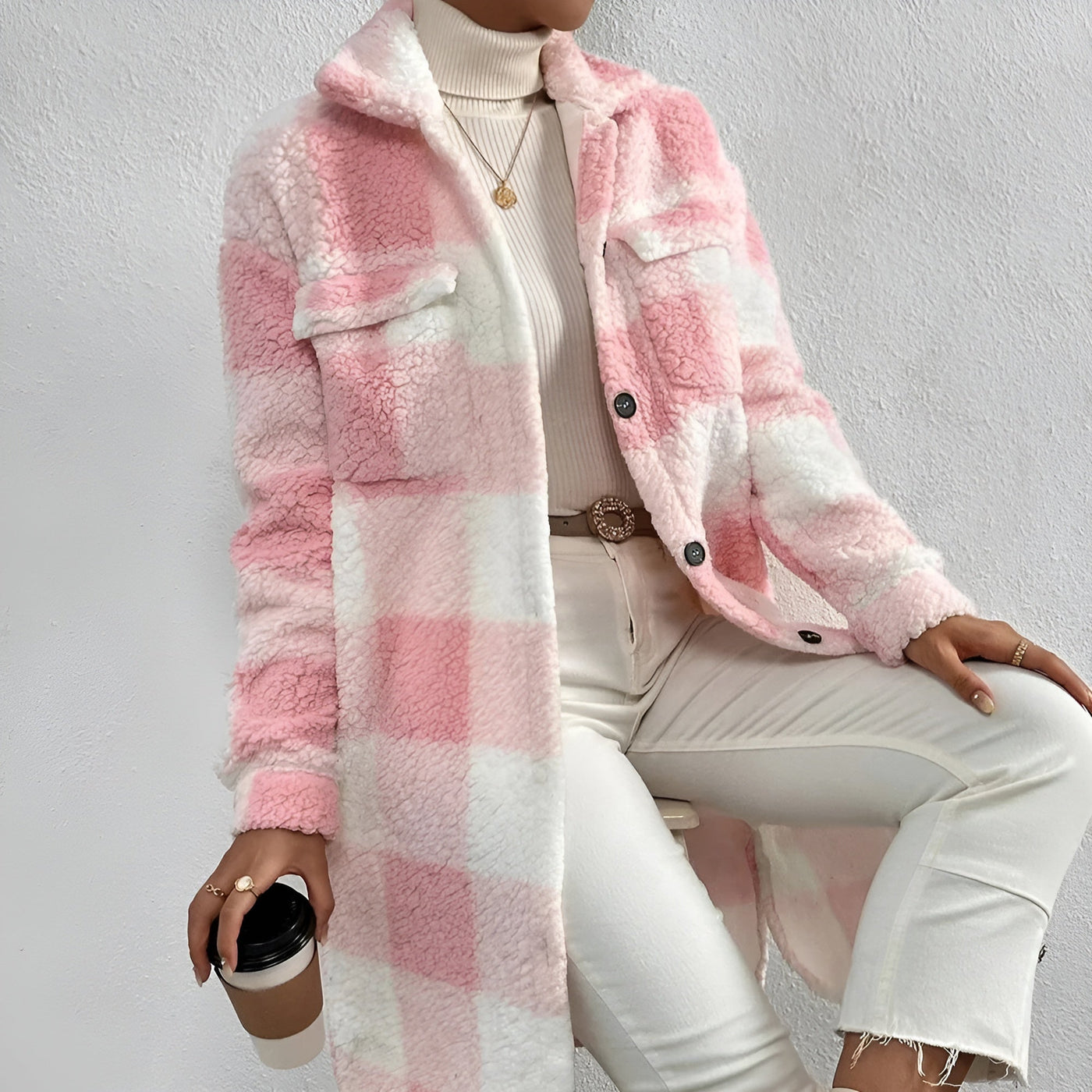 エステラ - プラッドトレンチコート