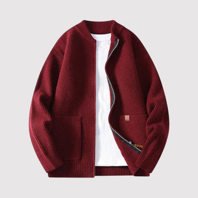 KAIEN | エレガントなリブニットジャケット